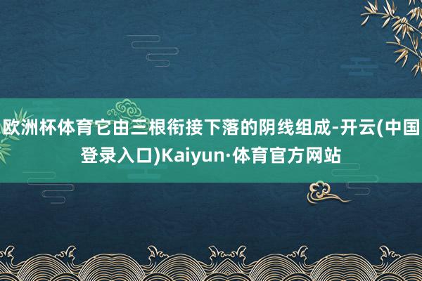 欧洲杯体育它由三根衔接下落的阴线组成-开云(中国登录入口)Kaiyun·体育官方网站